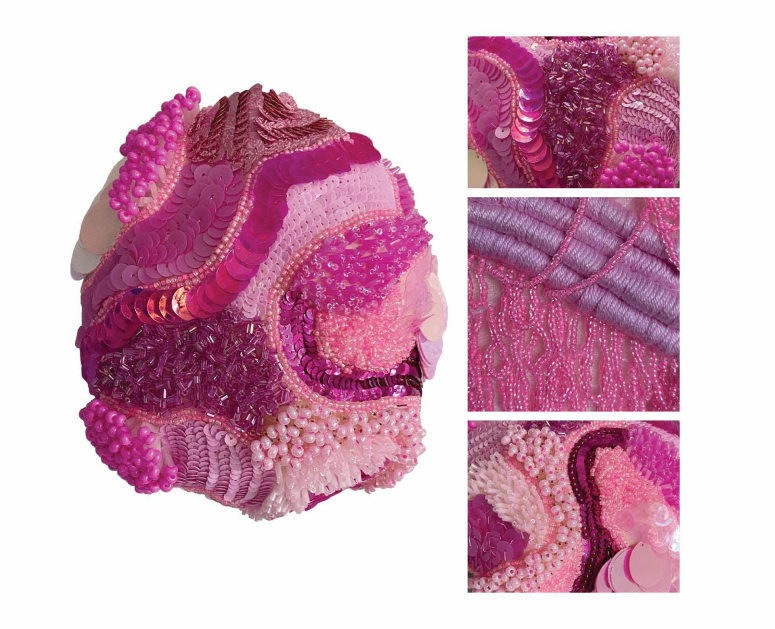Fibers student work by Emma Sersich 