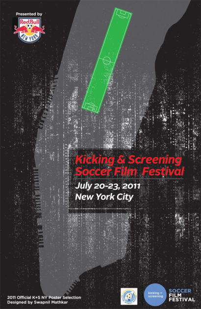 Swapnil Mathkar, Kicking + Screening Soccer Film Festival poster