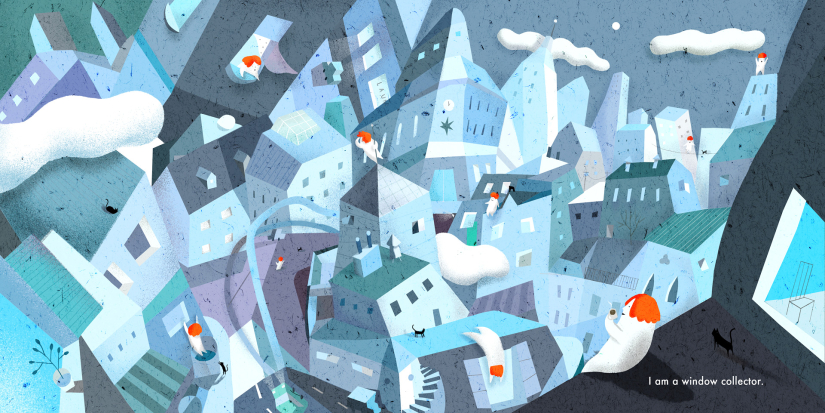 Illustration, Abigail Goh En Qi, Spring 2014, The Window Collector Illustration, Abigail Goh En Qi, Spring 2014, The Window Collector