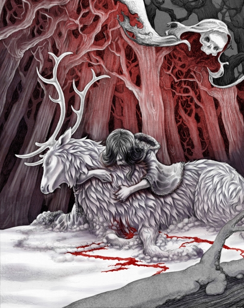 Death Illustration, Tiffany Petitt, Spring 2014, Death