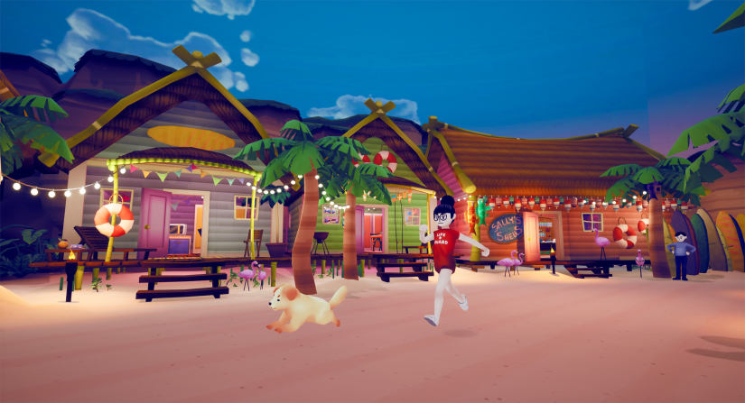 Still from "Doggone Hungry" by interactive design and game development students