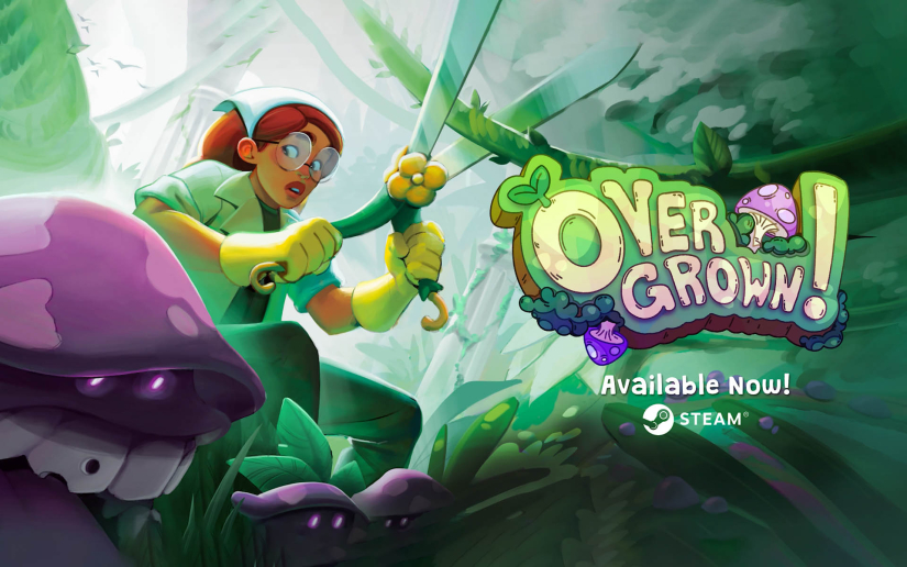 Student work for interactive design and game development, 2026 - 2.5D action RPG "Overgrown!" | Multiple artists