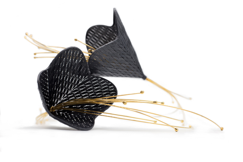 Jewelry student work by Xinia Guan