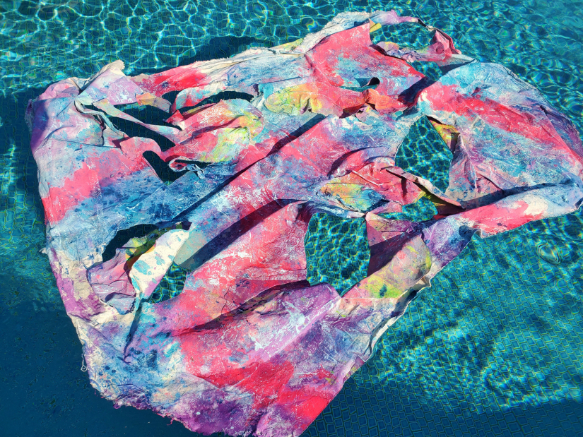Painting student work “Pool Painting” by Lo Siegele