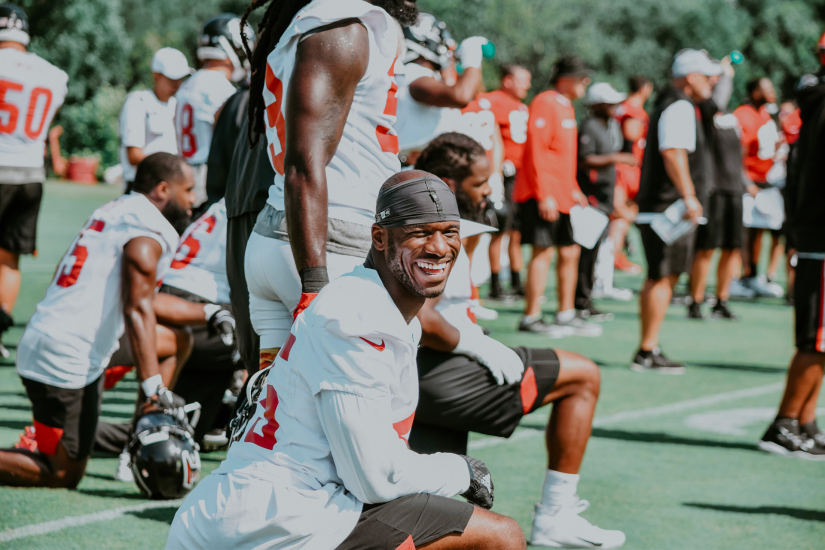 Photography student work of the Atlanta Falcons by Madelaina Polk 