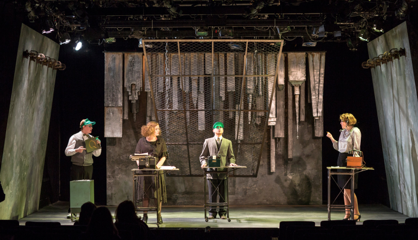Machinal dress rehearsal