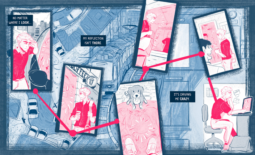 Sequential art student work by Richard Mercado