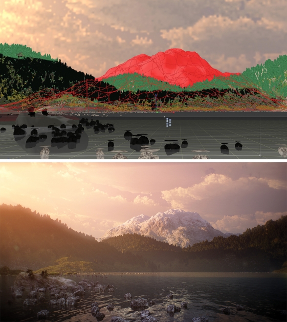 Visual effects, Ziye Liu Vue, Wireframe Visual effects, Ziye Liu, Vue, Wireframe