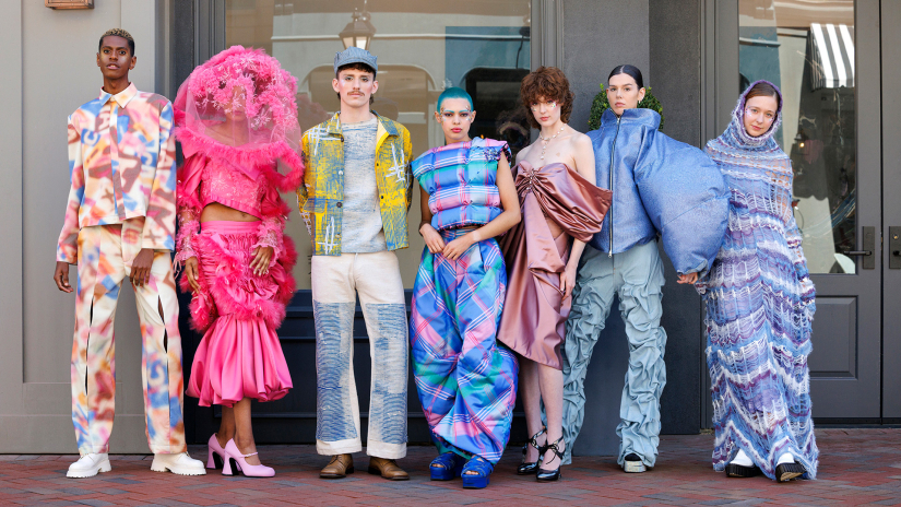 Fashion Show 2024 garments chosen for the fashion show film