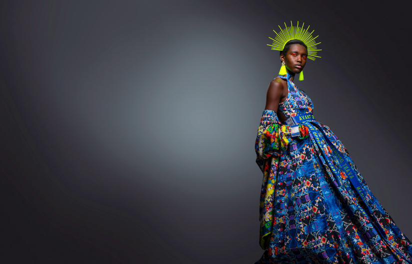 Lady Liberty at Atlanta Fashion Show 2019