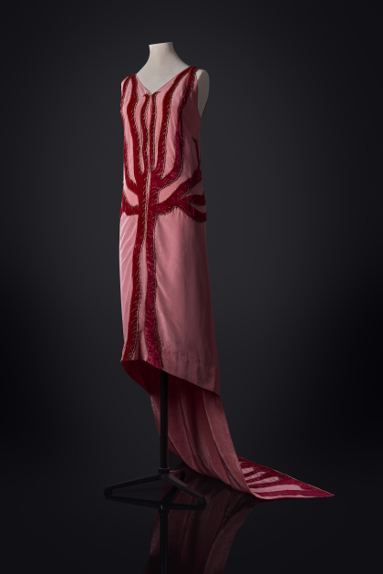 SCADFASH flame dress side