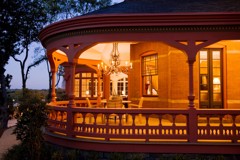 Ivy Hall porch, SCAD Atlanta