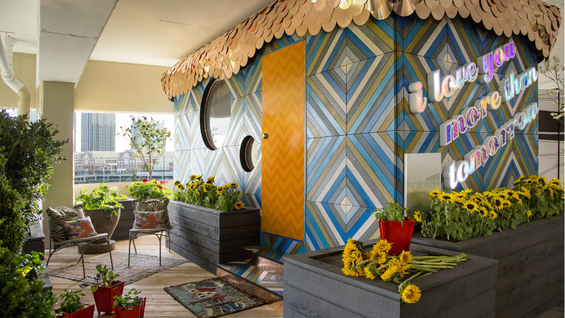 SCAD students and faculty collaborating on SCADpad micro-housing community