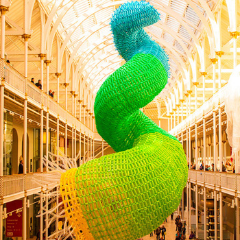 Jason Hackenwerth sculpture, Edinburgh International Science Festival