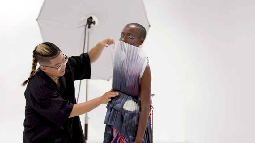 Play "Fashion alum Beckham Lin" video