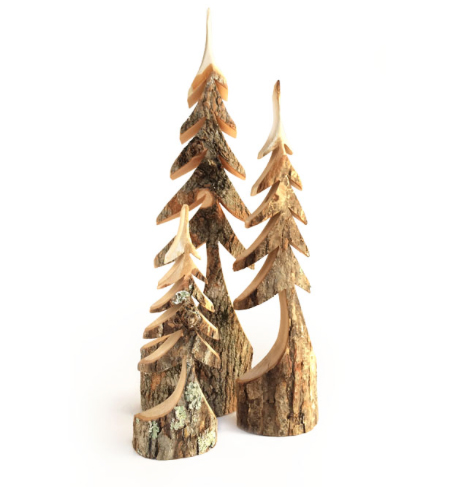 Wooden trees