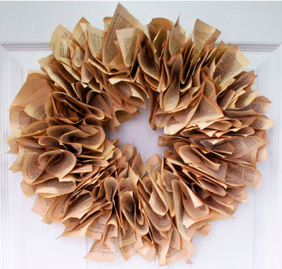 Paper wreath